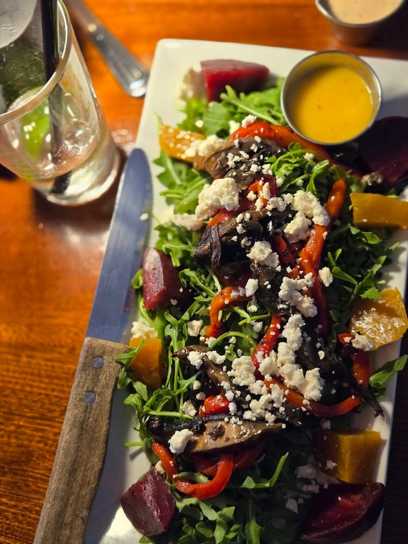 The Herbivore — A Portobello Mushroom Burger