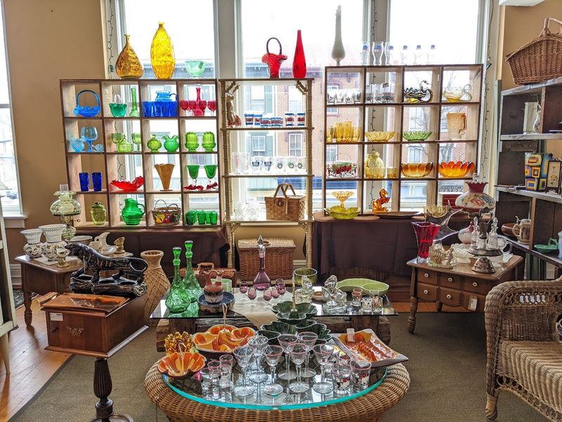 Vintage kitchenware and charming table pieces