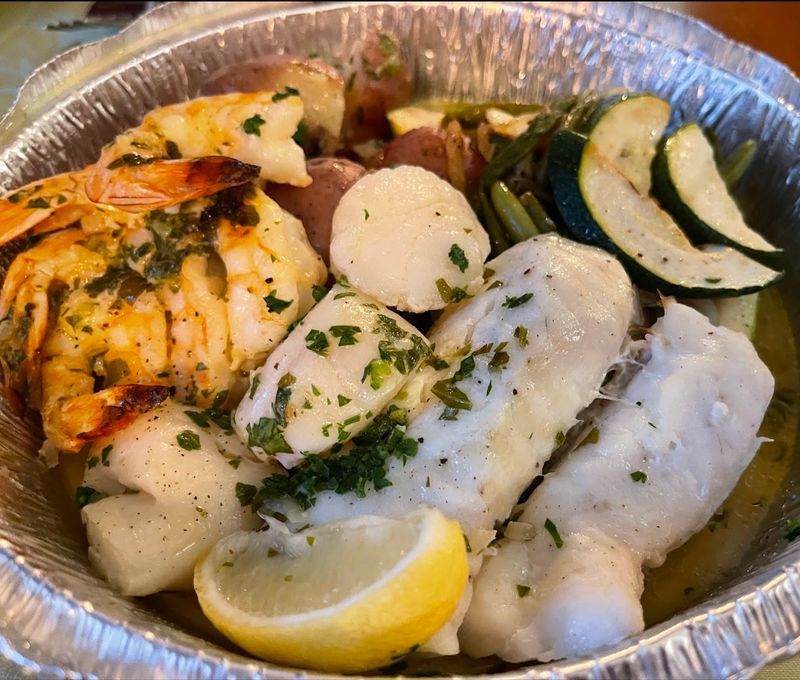 The Broiled Seafood Platter