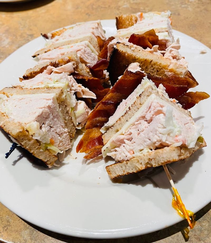 Roast Beef Club Sandwich — A True Crowd Favorite