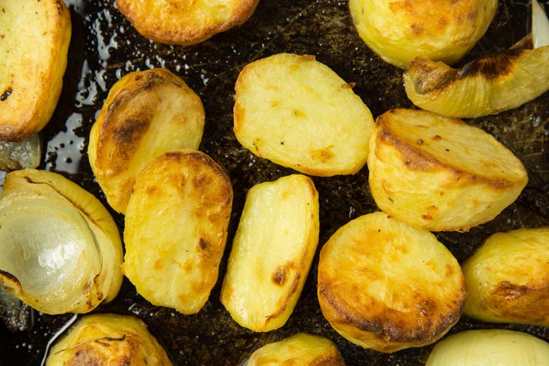 Baked potatoes