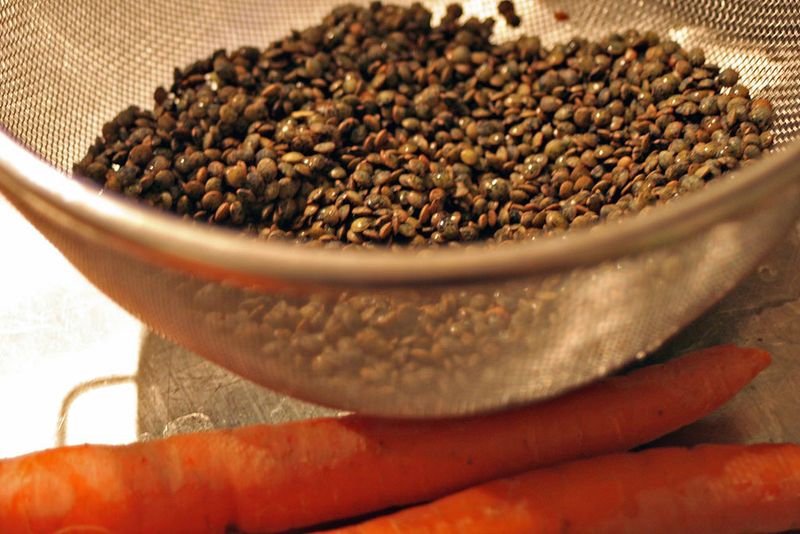 Brown lentils