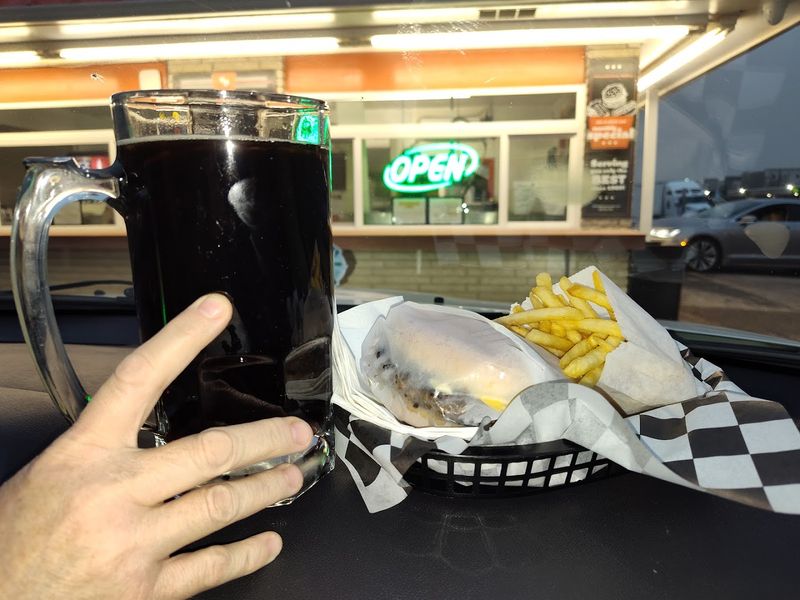 This unassuming Texas restaurant serves what might be the best root beer around 8 Car Hop Service That Goes Above and Beyond