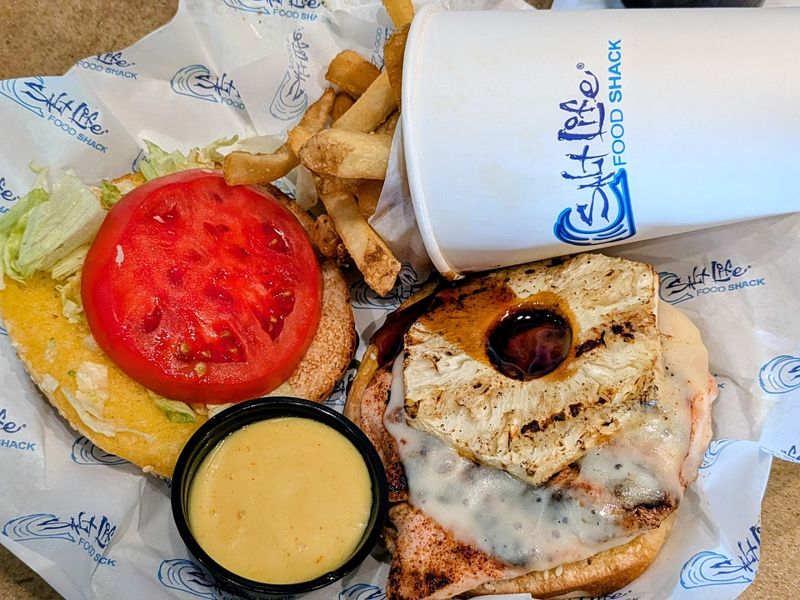 The Big Wave Burger and Shack Sauce