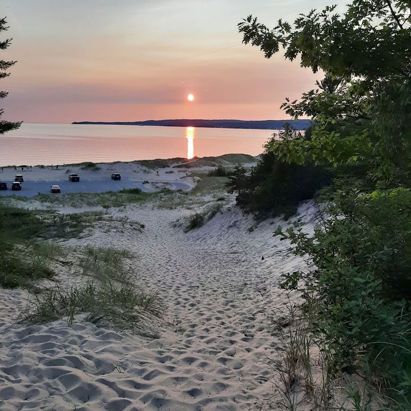 Camping at the Dune Campground