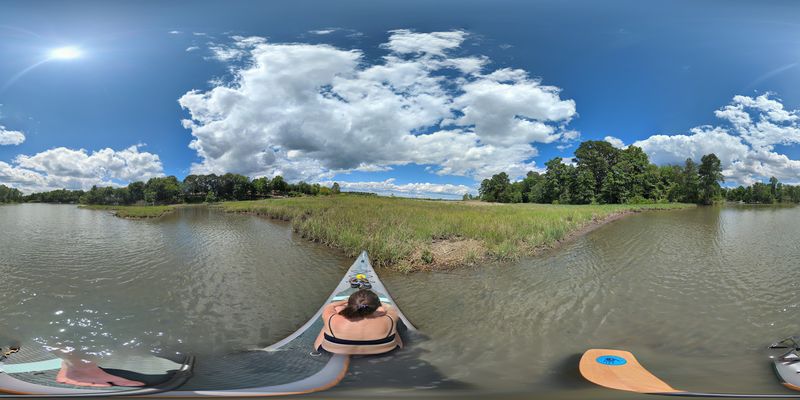 Kayaking and Paddleboarding on Calm Local Waters