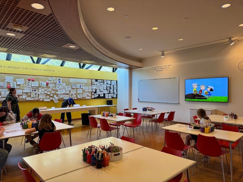 This California museum inspired by Snoopy brings back childhood memories 5 The Hands-On Cartooning Studio Upstairs