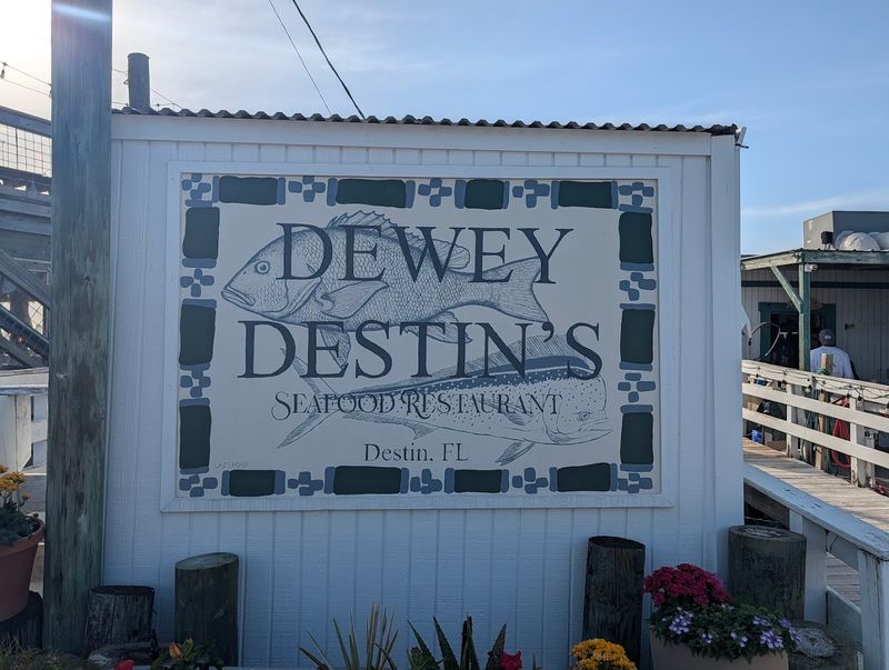 18 Florida Seafood Shacks Where the Grouper Sandwich Is Worth Planning Your Whole Trip Around 19 Dewey Destin's Seafood Restaurant - Destin, Florida
