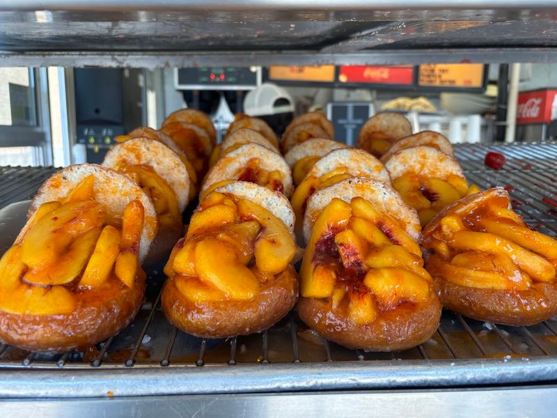 Seasonal Peach Donuts Worth the Wait