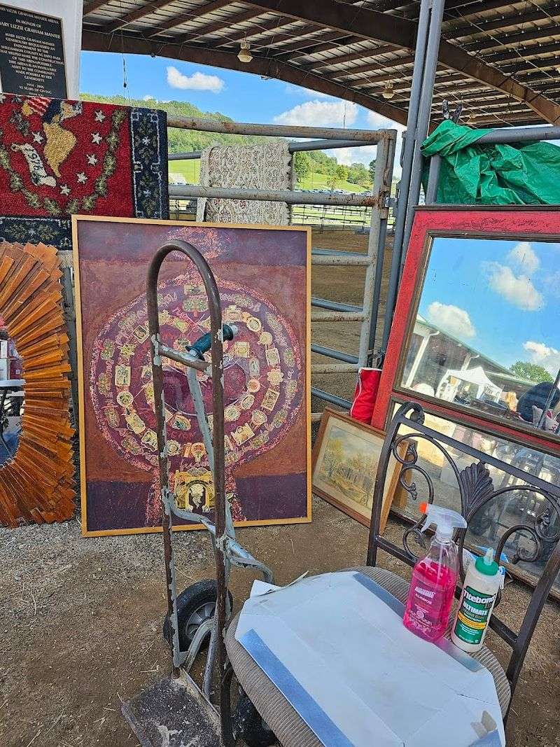 New and Vintage Items Side by Side