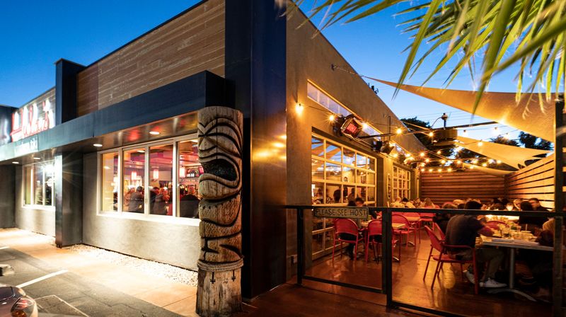 Patio, Bar Seating, and Cozy Corners