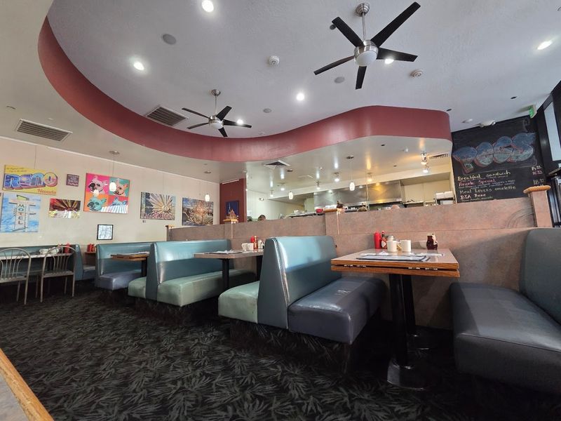 A Casual Diner Setting With Reno Personality