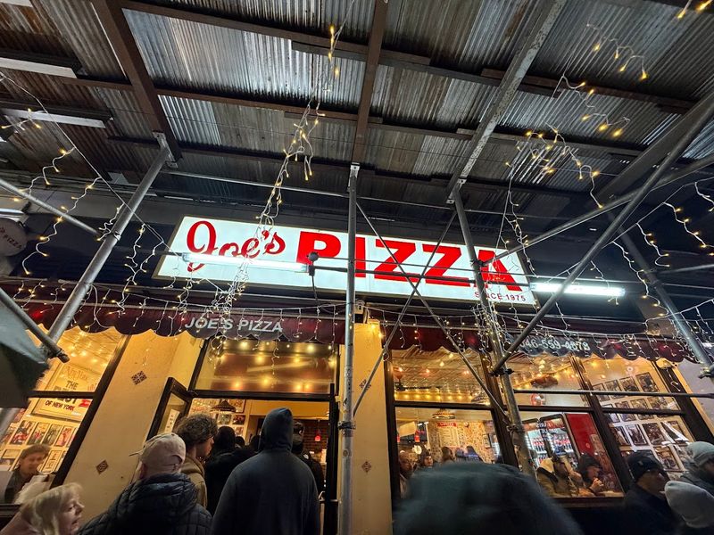New York Restaurants That Take You Past the Standard Tourist Stops 11 Joe's Pizza - New York, New York