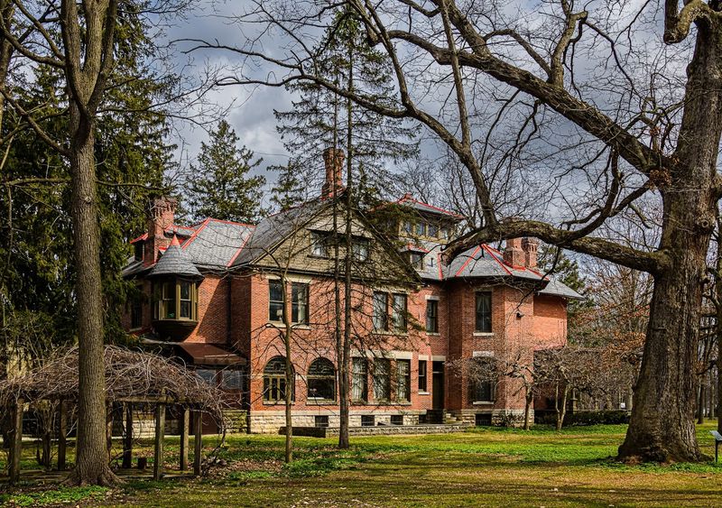 A Storybook-Inspired Journey Through Ohio’s Most Captivating Castles 16 Spiegel Grove - Home of Rutherford B. Hayes - Fremont, Ohio