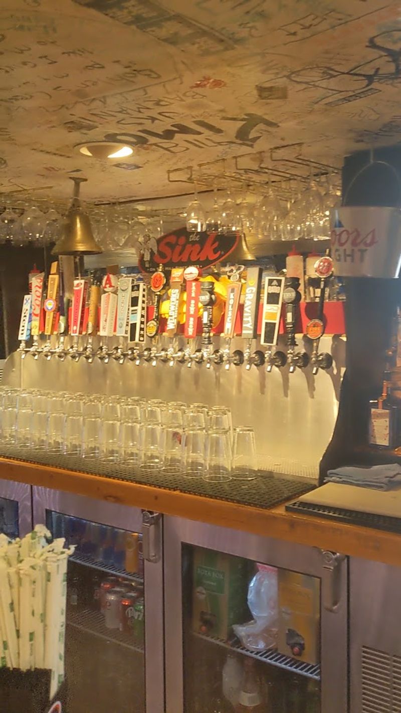 Local and Regional Microbrews Poured Cold and Fresh