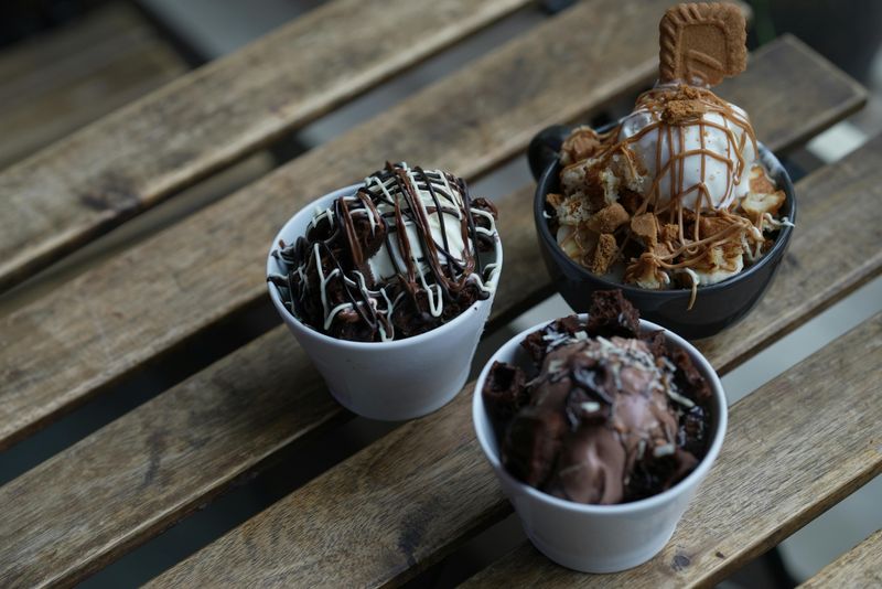 Low calorie ice cream