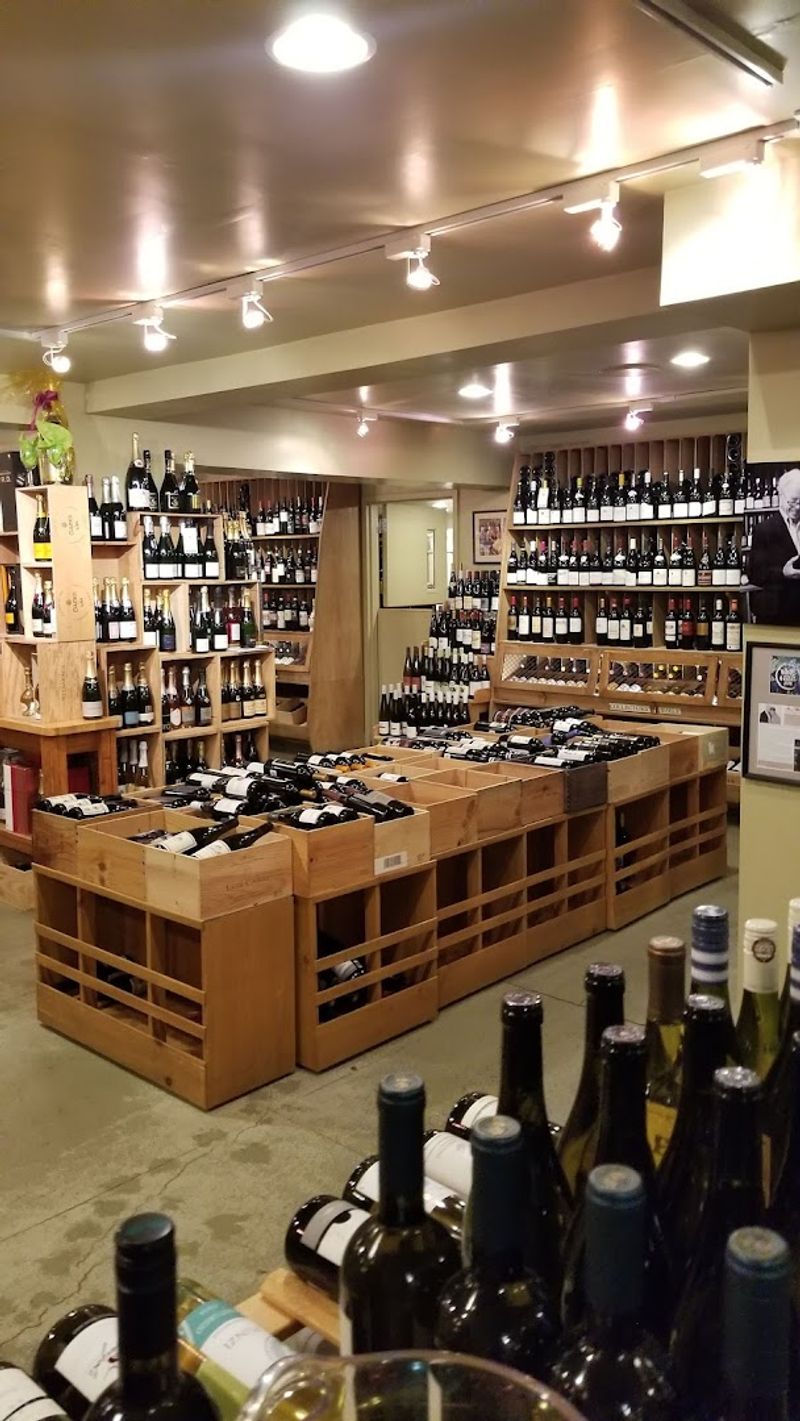 An Impressive Wine Cellar Below