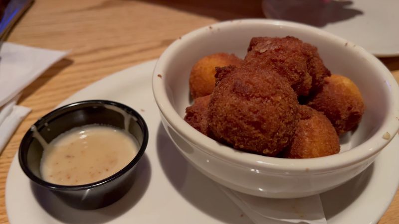 Hush Puppies With Sweet Dipping Sauce
