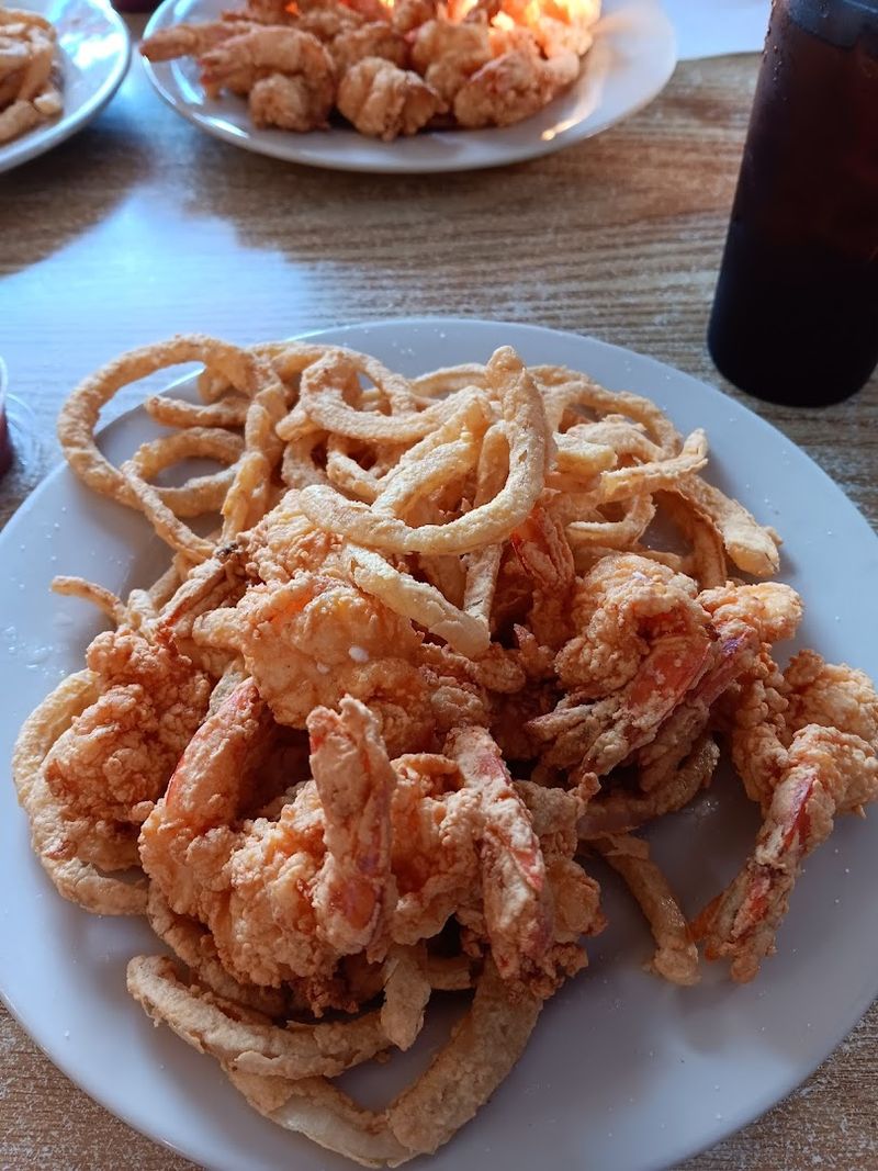 Fried Shrimp and Onion Straws Worth Talking About