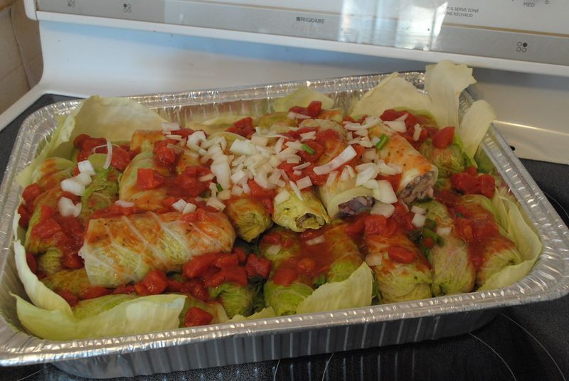 Stuffed cabbage rolls Stuffed cabbage rolls