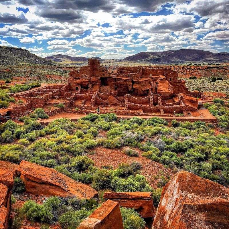 15 Arizona State Parks and Monuments with Views That Barely Look Real 12 Wupatki National Monument - Arizona