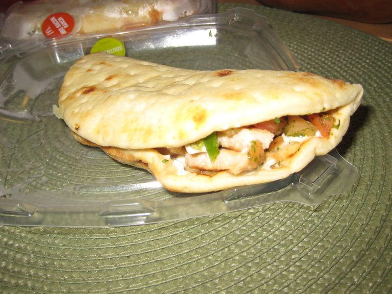 McDonald's Grilled Chicken Flatbread