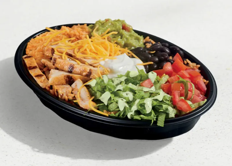 Taco Bell Zesty Chicken Bowl