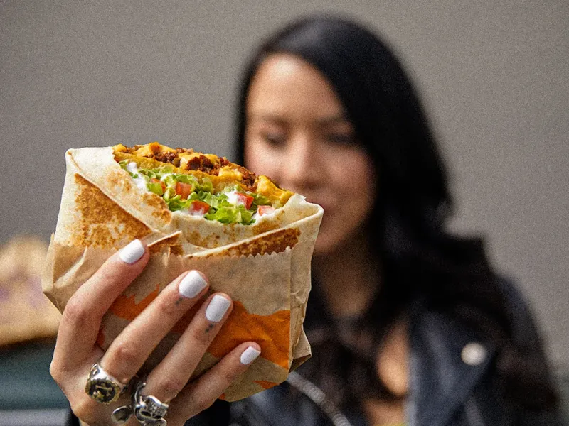 Taco Bell Spicy Chicken Crunchwrap Supreme