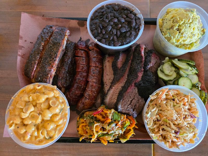 Texas BBQ Spots Where the Brisket Alone Is Worth the Journey 9 la Barbecue - Austin, Texas