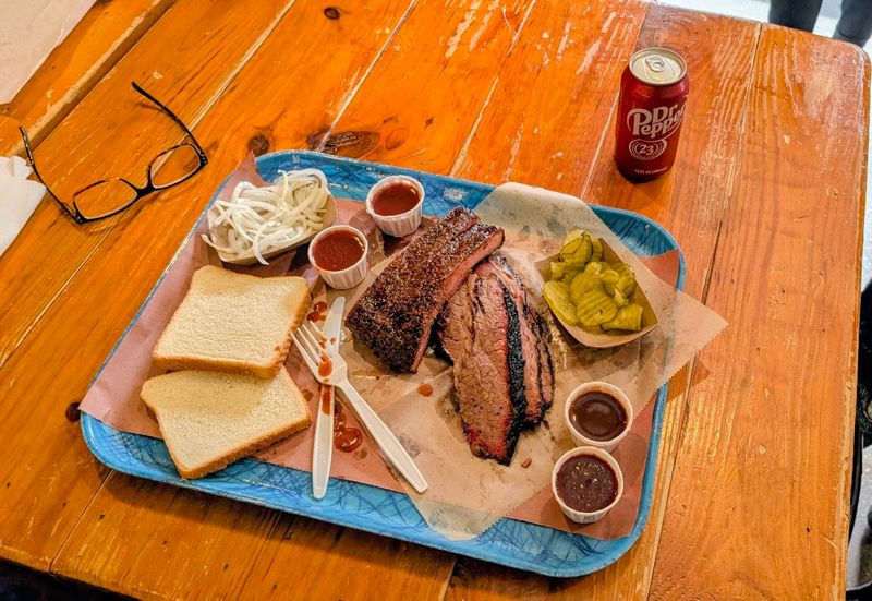 Texas BBQ Spots Where the Brisket Alone Is Worth the Journey 2 Franklin Barbecue - Austin, Texas