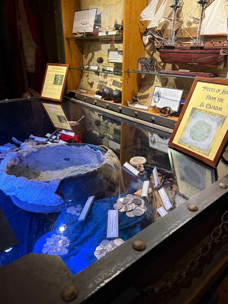 Real Artifacts Recovered from Actual Shipwrecks
