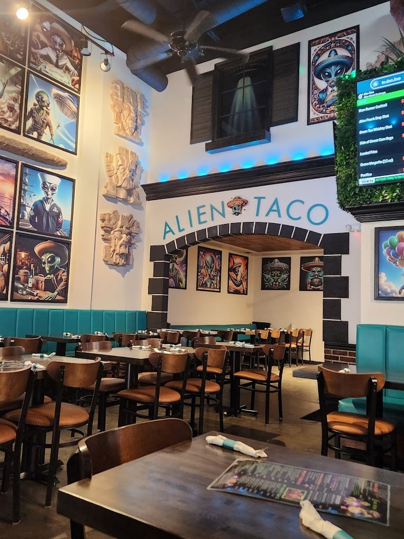 The Alien Stock Exchange Happy Hour Board