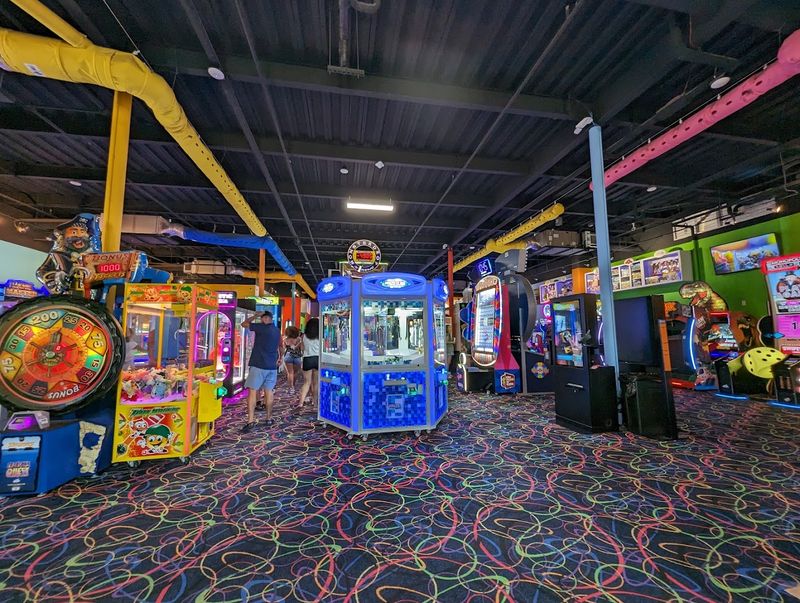 The Arcade Games Area