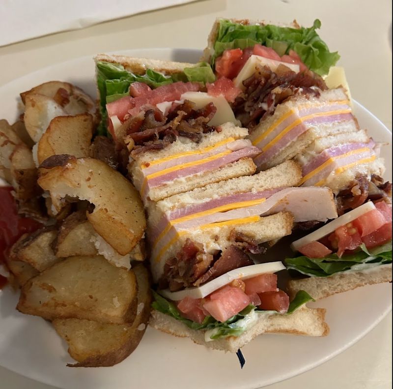 Dot's Famous Breakfast Club Sandwich