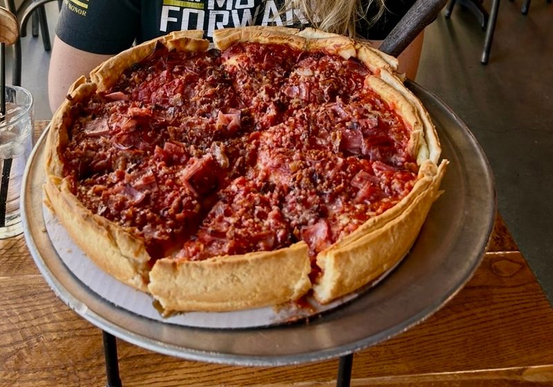 The Meat and More Meat Pizza Option