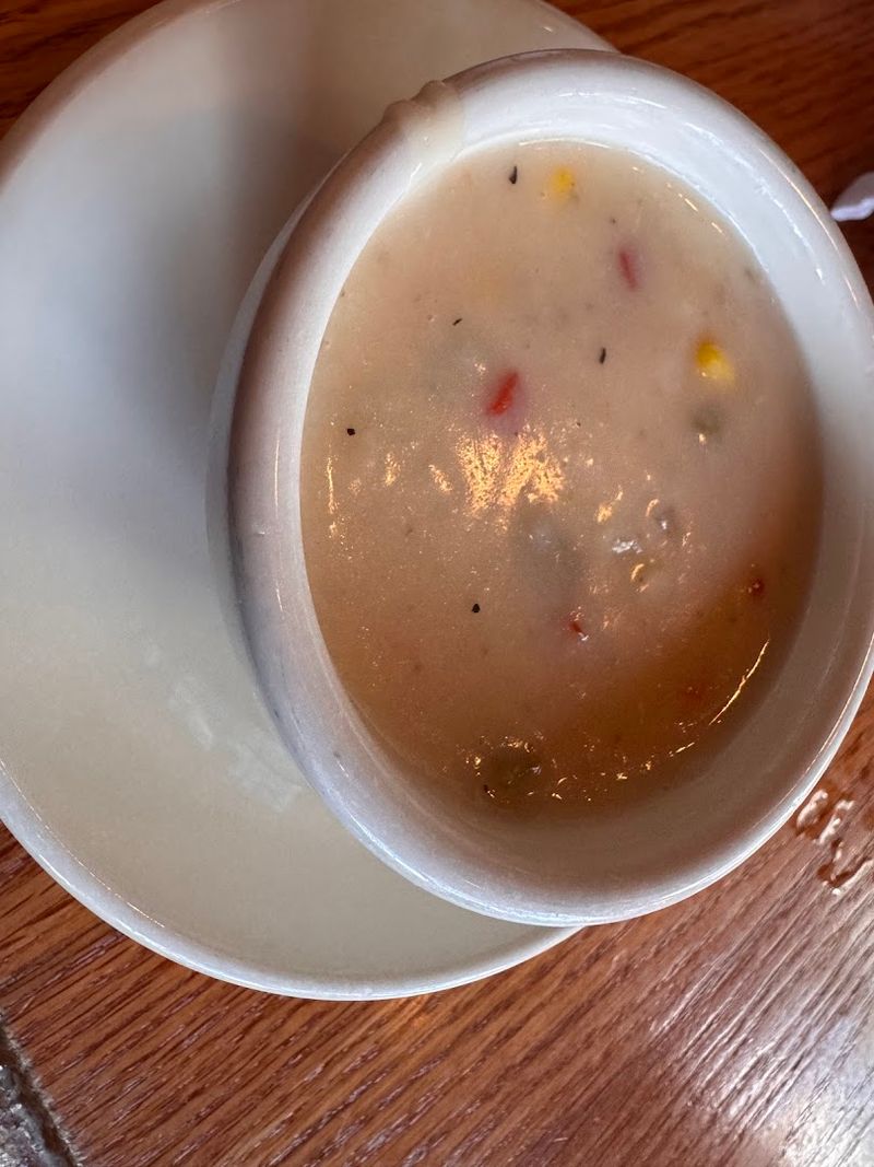 Corn Chowder That Comes With Every Dinner