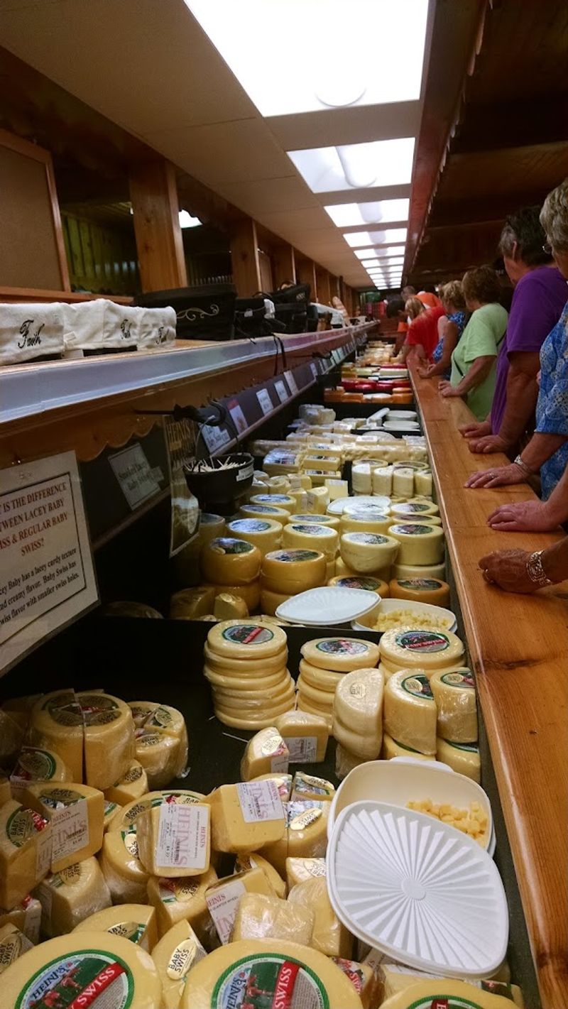 An Enormous Self-Guided Cheese Sampling Bar