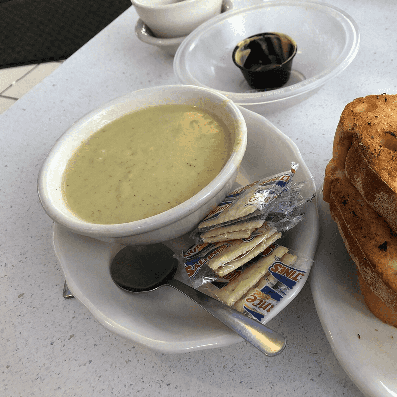 The Famous Homemade New England Clam Chowder
