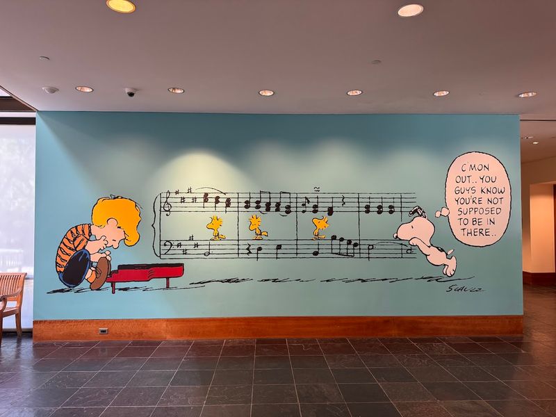 This California museum inspired by Snoopy brings back childhood memories 6 The Museum Theater Showing Peanuts Specials