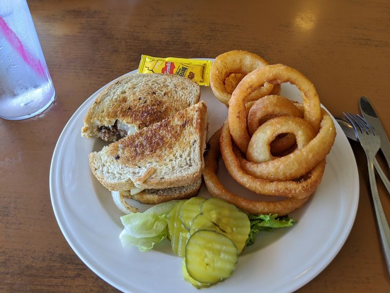 A classic Arizona diner known for its amazing fish and chips 12 Pork Chops, Burgers, and Lunch Plates with Big Portions