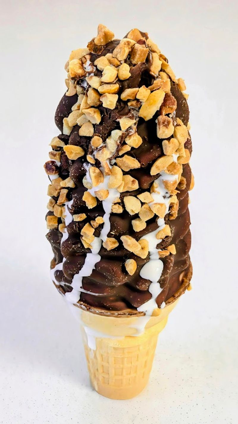 Chocolate-Dipped Soft Serve Cones Worth the Trip