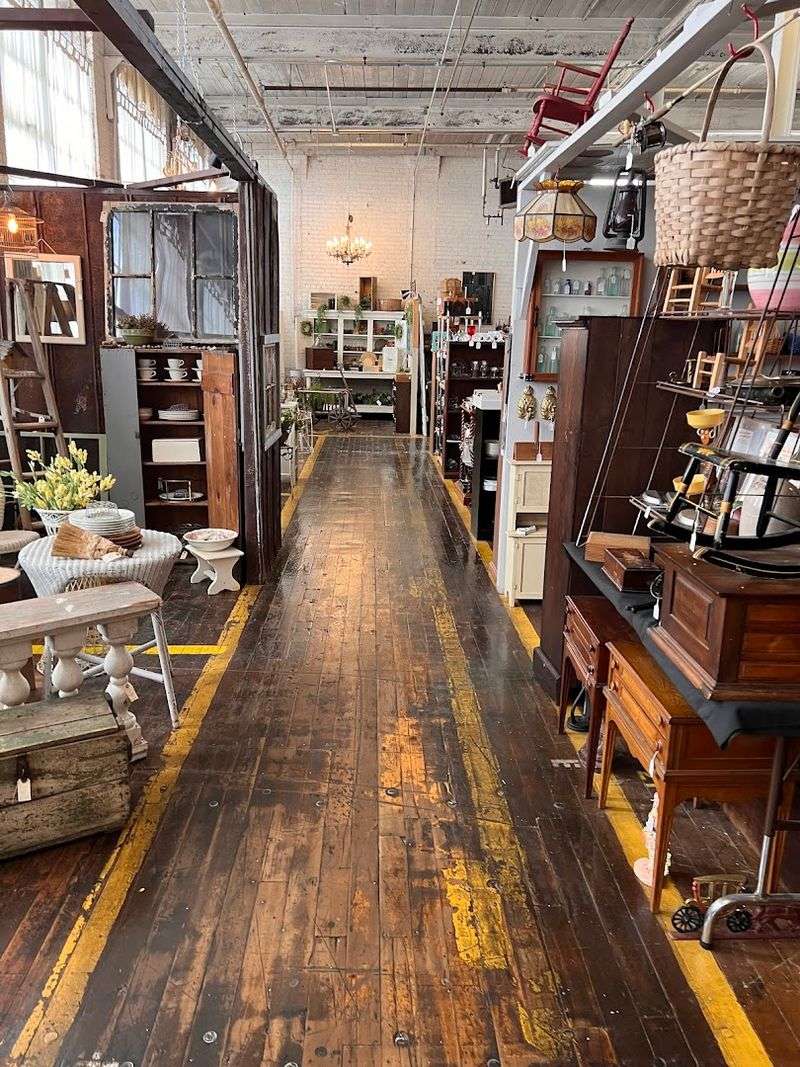 A Vintage Train Display That Stops Shoppers Right in Their Tracks