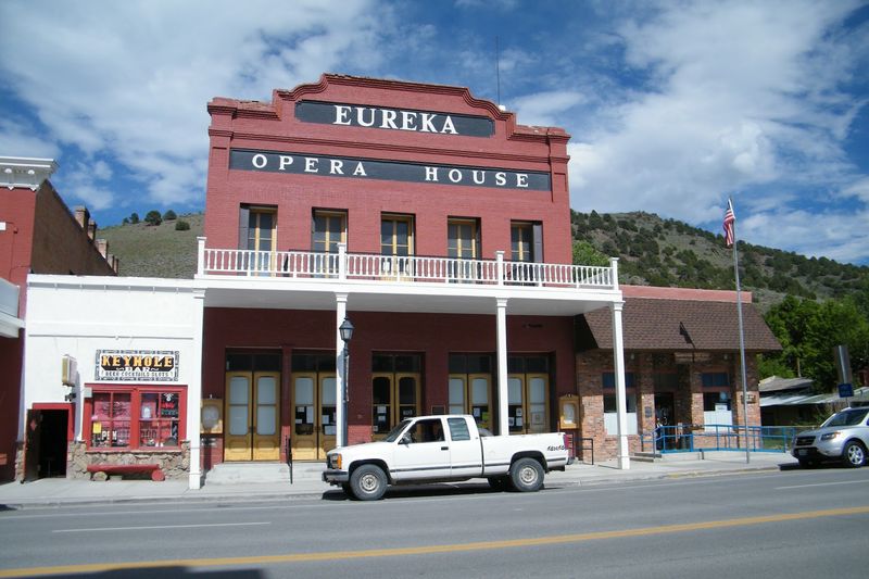 This Beautiful Nevada Town Offers Peace, Quiet, And No Crowds 4 Eureka Opera House