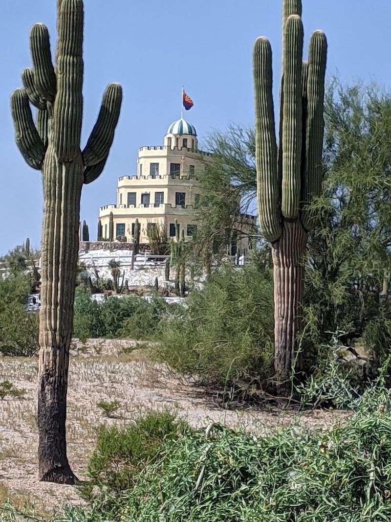 Incredible Cactus Gardens That Frame the Castle