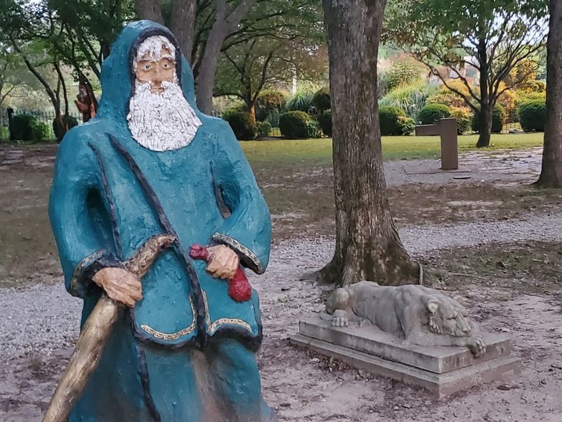 Wizards, Orcs, and Fantasy Creatures Throughout the Grounds