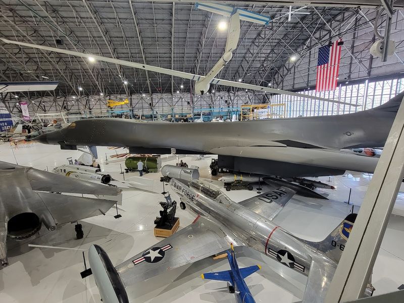 The B-1 Lancer Supersonic Bomber Display