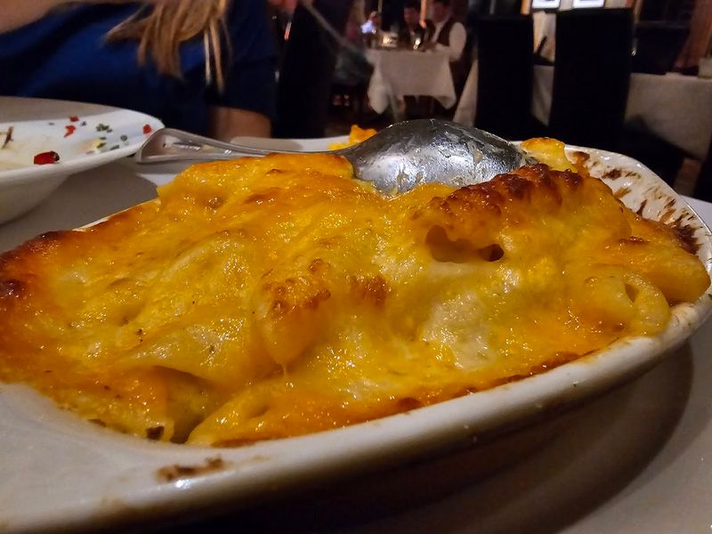 Scalloped Potatoes Served Family Style