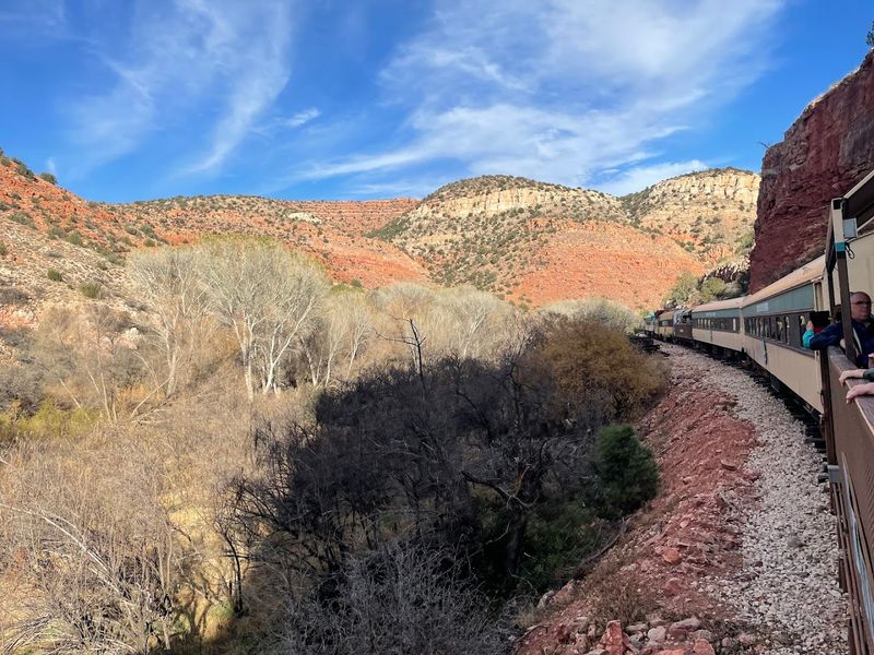 A scenic 20-mile train ride in Arizona you can enjoy all year 3 Open-Air Viewing Cars: Where the Magic Happens