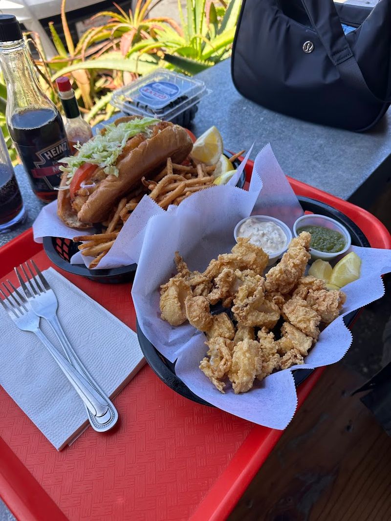 Calamari Strips Perfect for Snacking Seaside