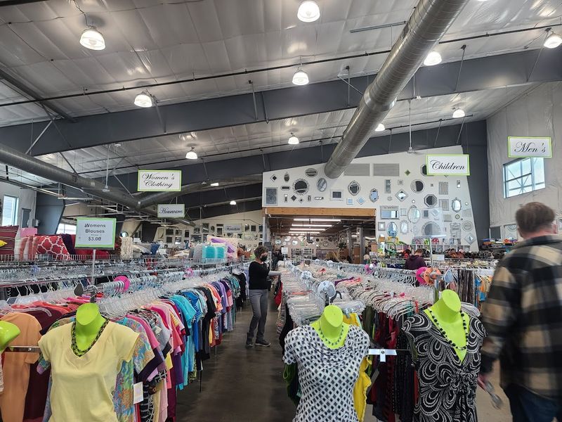 The Clothing Section for Men and Women